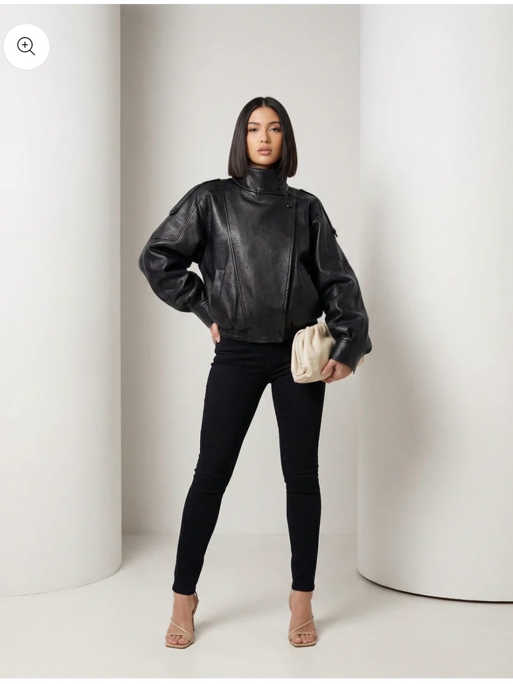 Faux Leather Jacket